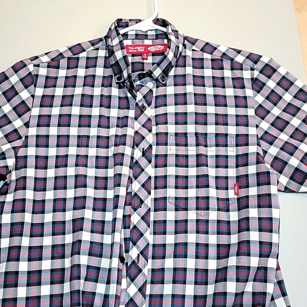 Plaid Vans Collared